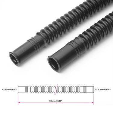 Looped black nylon in tank fuel hose Ø8/10mm 500mm