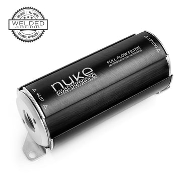 Fuel filter 10 micron AN-10 - Welded element in stainless steel