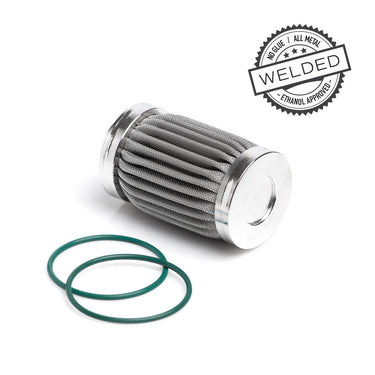 Replacement filter element 10 Micron - Welded stainless steel