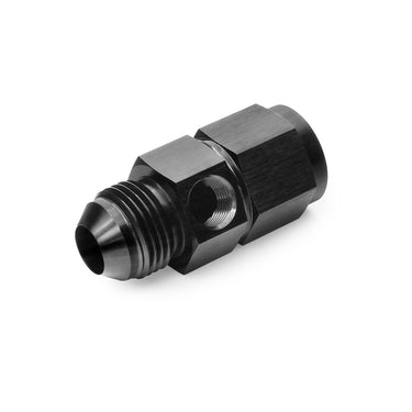 AN-8 pressure gauge adapter male to female, 1/8 NPT