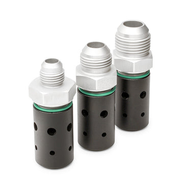 Tank valve safety valve AN-8 (3/4 UNF) to AN-10 male