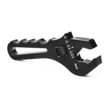 Adjustable AN-wrench in aluminum AN-4 to AN-16