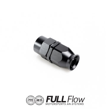 Full flow PTFE hose end straight AN-10