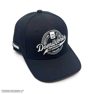 DomiWorks Crew Svart Snapback-keps