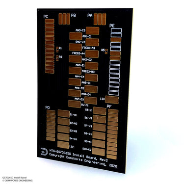 DCT PCB installationskort
