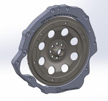 Nissan VR38DETT till BMW 8HP 45/50/70/75 N57 B58 B57 S58 Adaptersats