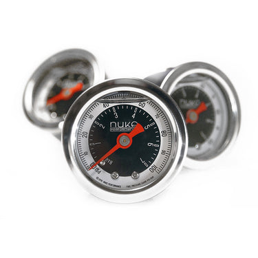 Fuel pressure gauge 7 BAR / 100 PSI