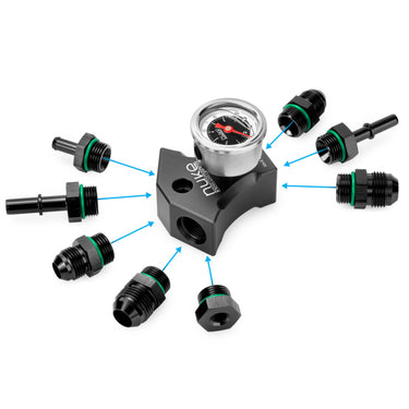 X-Block Adapter Fitting, AN-8 ORB (4x)