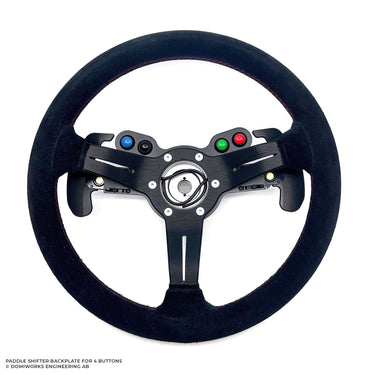 Paddle Shifter Bakplatta för 4 knappar