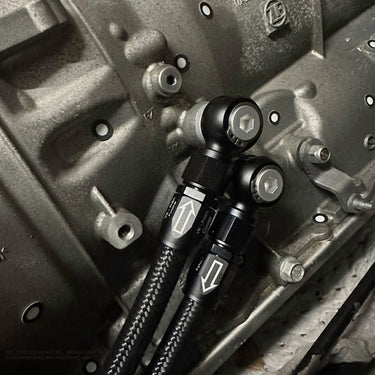 Oljekylare Adapter - Dodge 8HP - Full Flow Swivel Anslutning