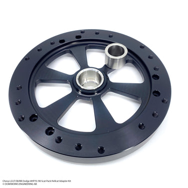 Chevy LS/LT/SB/BB till Dodge 8HP70 / 8HP90 Scat Pack Hellcat Adapter Kit