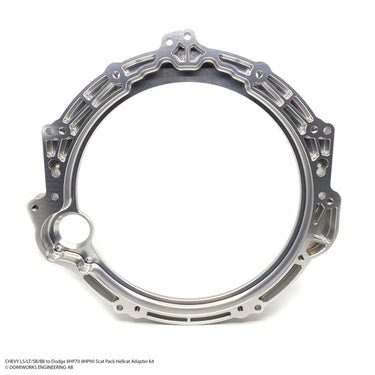 Chevy LS/LT/SB/BB till Dodge 8HP70 / 8HP90 Scat Pack Hellcat Adapter Kit