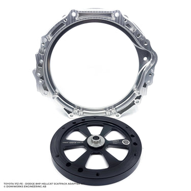 Toyota 1FZ-FE till Dodge 8HP 70/75/90/95 Hellcat Scat Pack Trackhawk Adapter Kit