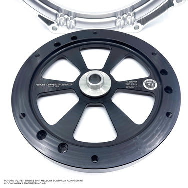 Toyota 1FZ-FE till Dodge 8HP 70/75/90/95 Hellcat Scat Pack Trackhawk Adapter Kit
