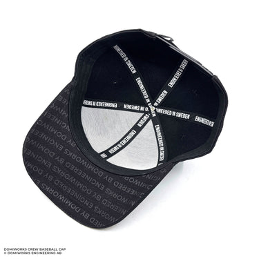 DomiWorks Crew Svart Snapback-keps