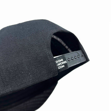 DomiWorks Crew Svart Snapback-keps