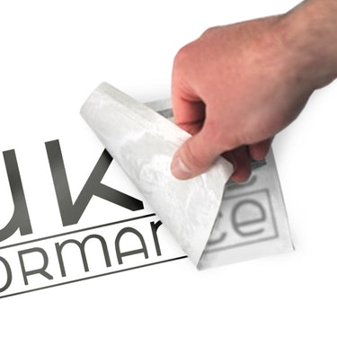 2 pcs Nuke Performance Sticker 20cm, Black